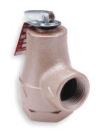 3AZD6 Safety Relief Valve, 3/4 In, 30 psi, Iron