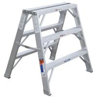 3AZU2 Work Stand, 36 In H, 300 lb., Aluminum