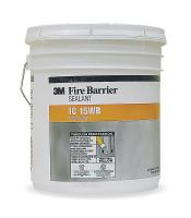 3BE34 Fire Barrier Sealant, 4-1/2 gal., Yellow