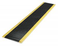 5MDL5 Floor Mat, Anti-Fatigue, Black/Yellow
