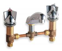 3CB47 Lavatory Faucet, 2H Knob, Chrome Finish