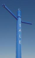 3CEY4 Inflatable Air Dancer, Dancing Man, Blue