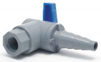 3CGN5 PVC BV, Angle, FNPTxTapered Barb, 1/4 In