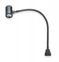 3CJA8 LED Task Light, Goosneck, 120/240V, 10 Deg
