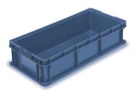 3CLV9 Straight Wall Long Box, H 7 1/2, D 32, Blue