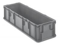 3CLW1 Straight Wall Long Box, H10 3/4, D 48, Gray