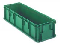 3CLW2 Straight Wall Long Box, H 10 3/4, D 48, Grn