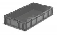 3CLW4 Straight Wall Long Box, H 7 1/4, D 48, Gray