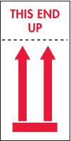 16U861 Shipping Labels, 4 In. W, 8 In. H, PK500
