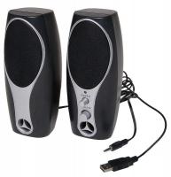 3CPX9 Computer Speakers, Black, 2 Watts