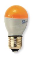 3CRA3 LED Light Bulb, A13, 585-610nm, Amber, PK10