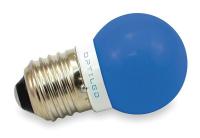 3CRC1 LED Light Bulb, A12, 455-470nm, Blue, PK10