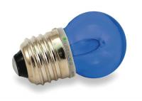 3CRC7 LED Light Bulb, A12, 455-470nm, Blue, PK10