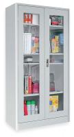 3CTC3 Radius Storage Cabinet, 5 Shelf, 18In, Gry