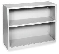 3CTD5 Bookcase, Steel, 2 Shelf, Dove Gray