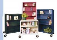 3CTN9 Bookcase Drawer Cabinet, 5 Shelf, Lt Gry