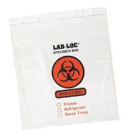 3CUF3 Specimen Transfer Bag, 10 In. W, PK 1000