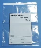 3CUF8 Biohazard Bag, Clear, 10 In. L, PK 1000