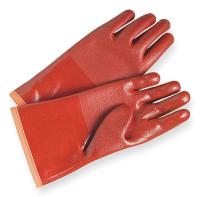 3CUL8 Cold Protection Gloves, PVC, L, Red, PR