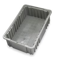 3CWE5 Drawer Tote, 6 H x 16-1/2 In. W, Gray