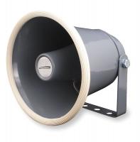 3CWU7 PA Horn, Weatherproof, Gray, 10 W