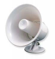 3CWU8 PA Horn, Weatherproof, White, 10 W