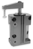 3CXK7 Pneumatic Swing Clamp, LH Swing, 80 Lb