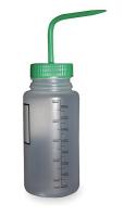 3CZX3 Wash Bottle, Polypropylene, Green