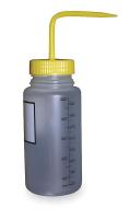 3CZY6 Wash Bottle, Polypropylene, Yellow