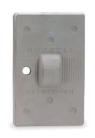 3D013 Wall Plate, Weathrproof, Gray