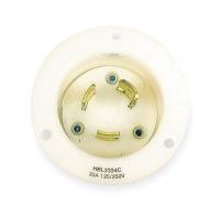 3D112 Flanged Inlet, Locking, 3P, 3W, 30A, 125/250V