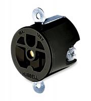 3D187 Receptacle, Single, 15A, 125V, BR, Spec Grade