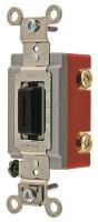 3D382 Switch, Toggle, 120-277V, 1 HP, Black