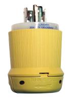 3D610 Twist-Lock Plug, L21-20P, 4P, 5W, 120/208V