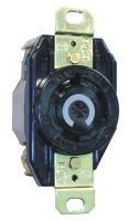 3D624 Twist-Lock Receptacle, L730R, 2P, 3W, 277VAC