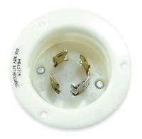 3D650 Twist-Lock Inlet, L20-30P, 4P, 4W, 347/600V