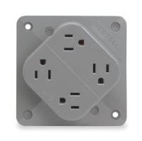3D745 4-Plex Receptacle