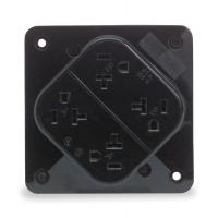 3D757 4-Plex Receptacle