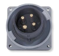 3D794 Inlet, 3 Pole, 4 Wire