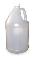 3DAA4 Rnd Plastic Jug, 1 Gal, Translucent, w/Cap