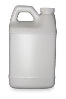 3DAC3 Rectangular Plastic Jug, 64 Oz, Wh, w/Cap