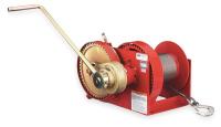 3DNZ7 Hand Winch, Spur Gear, w/Brake, 4000 lb.