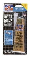 3DPT6 RTV Silicone, Max Temp, 3 Oz Tube, Copper