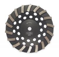 3DPY1 Diamond Sgmnt Cup Wheel, Turbo, 4x5/8-7/8