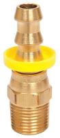 3DVE2 Hose Fitting, NPTF, Male, 3/4 In Hose ID