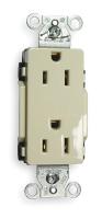 3DVU6 Receptacle, 15A, 5-15, Light Almond