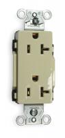 3DVX3 Receptacle, Style Line, 20A, 5-20R, Ivory