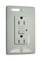 3DWC4 GFCI Receptacle, 15A, Commercial, White