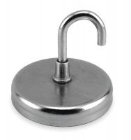 3DXY3 Hook Magnet, Neodymium, 40 Lb