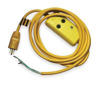 3DZP5 Line Cord, GFCI, 15 Amps AC, 120V, 15 Ft